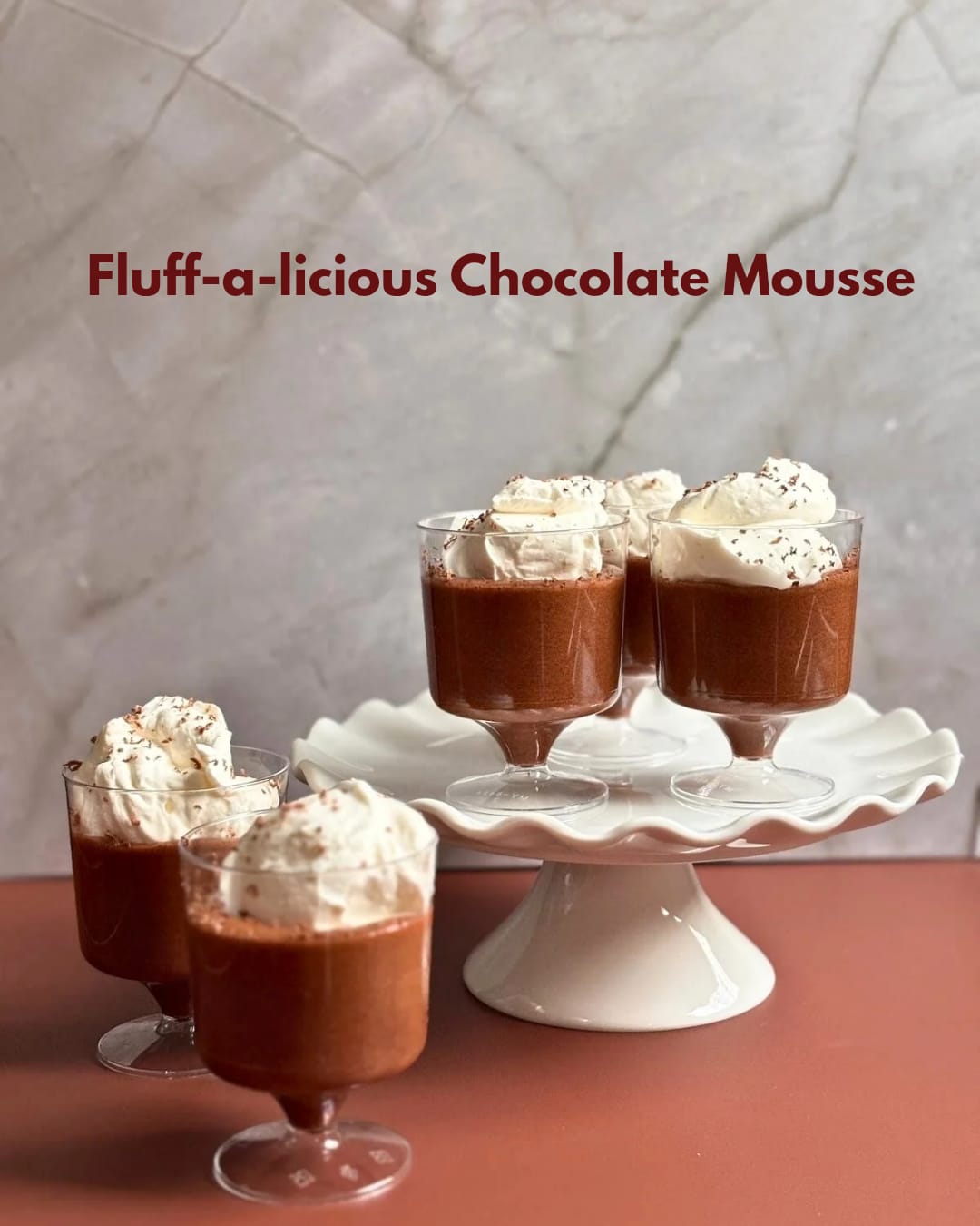 Fluff-a-licious Chocolate Mousse
